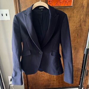 Navy Express Blazer Size 0